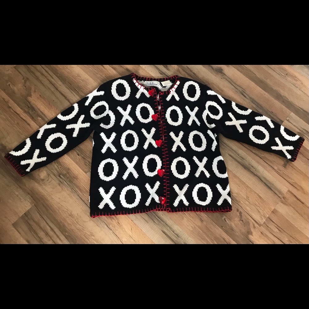 Women’s vintage valentines sweater
